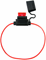 Picture of ATC/ATO Inline Fuse Holder (Gauge: 18, Color: Red)