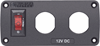 Picture of Blue Sea 4354 BelowDeck 2 Position Blank Panel