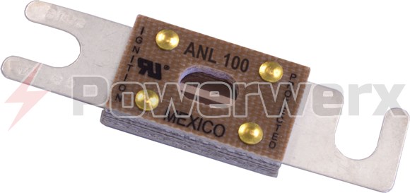 Picture of EATON's Bussmann Series ANL-100 ANL Low Voltage Limiter Fuse, 100A, 32VAC